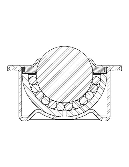 Bola de transferencia Acero Inox/Acero Inox 15-50