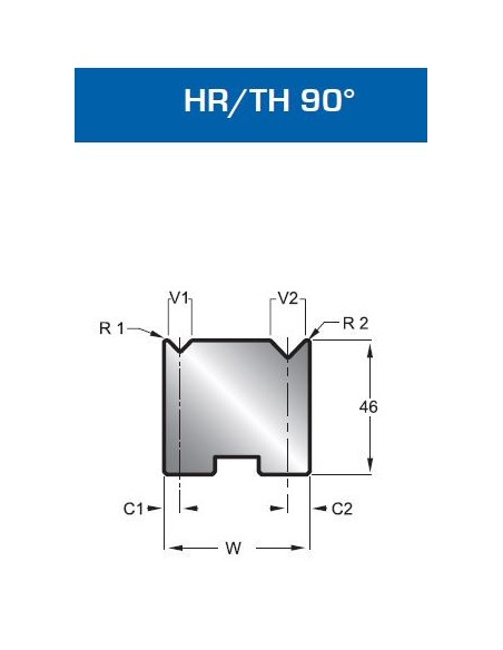 Matriz Duplo V 30140 HR/TH