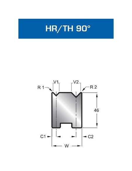 Matriz Duplo V 501 HR/TH 91