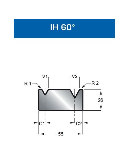 Matriz Duplo V 2012 IH 60º
