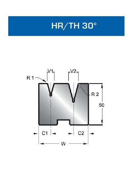Matriz Duplo V 33756 HR/TH