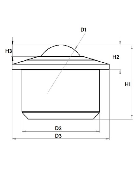 Esfera de Transferência Sólida Aço/Aço galvanizado 22-240