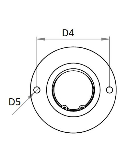 Esfera de Transferência sólida c/flange inferior e suspensão forte Aço/Aço 12-80