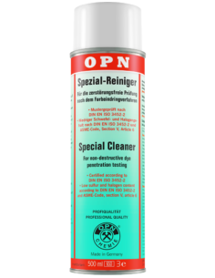 Spray limpeza ensaio