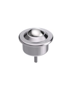 Bola de Transferencia Galv./Acero inox espiga roscada 22-70