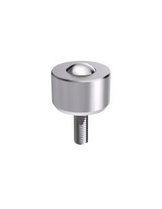 Esfera de Transferência Mini s/flange e perno roscado cabeça cilíndrica Aço inox/Aço inox 7-30