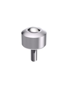 Esfera de Transferência Mini s/flange e perno roscado cabeça cónica Aço/Aço inox 6-10
