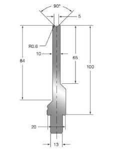 Matriz T05S.90º-EV/S-W5/90º