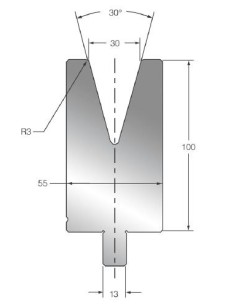 Matriz T30.30º-EV W30/30º