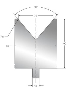 Matriz T70.80º-EV W70/80º