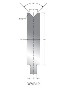 Matriz WM312 OZU-312 86º