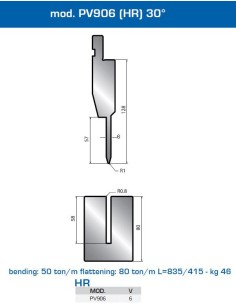 Matriz e Punção PV906 HR 2
