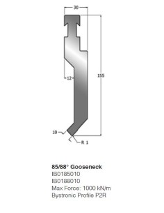 Punção  IB0185010/IB0188010  R-155 85º/88º