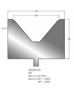Matriz IB5080120 80º V120