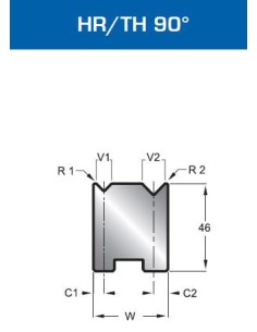 Matriz Duplo V 501 HR/TH 91 2