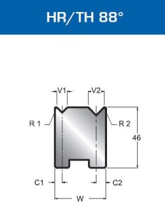Matriz Duplo V 501 HR/TH 89 2
