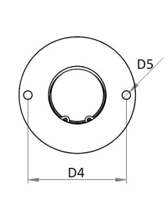 Esfera de Transferência sólida c/flange superior e suspensão forte Aço/Aço 38-350 2
