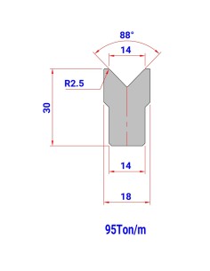 Matriz 2116 HR/TH 88º