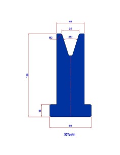 Matriz S1733 HR 35º
