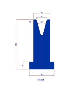 Matriz S1135 HR 30º