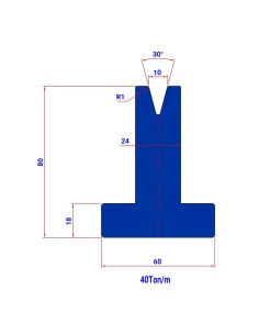 Matriz M1082 HR 30º