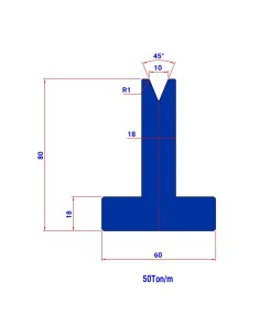 Matriz M1072 HR 45º