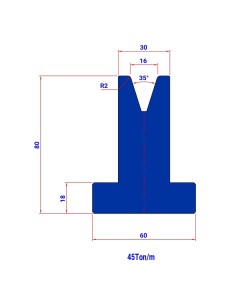 Matriz M0731 HR 35º