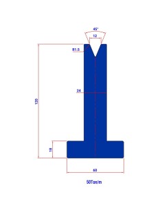 Matriz S1124 HR 45º