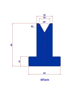 Matriz M0654 HR 60º