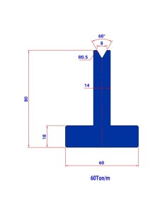 Matriz M0651 HR 60º