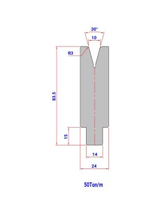 Matriz 2202 HR/TH 30º