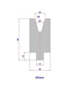 Matriz 79 HR/TH 30º