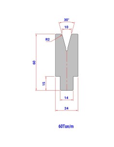 Matriz 73 HR/TH 30º