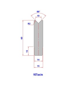 Matriz 73 HR/TH 88º
