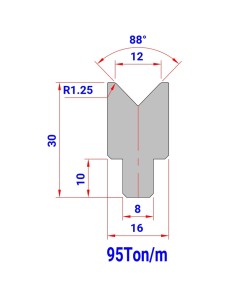 Matriz 423 HR/TH 88º