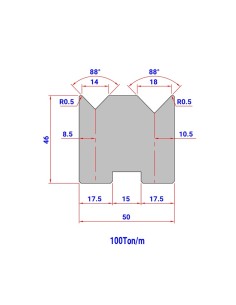 Matriz Duplo V 30440 HR/TH 88º