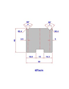 Matriz Duplo V 30140 HR/TH