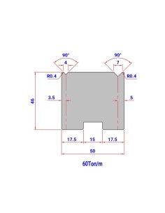 Matriz Duplo V 30140 HR/TH
