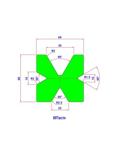Matriz 2421 IH 60º