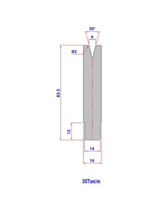 Matriz 2200 HR/TH 30º