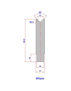 Matriz 2104 HR/TH 88º