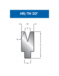 Matriz 70 HR/TH 30º